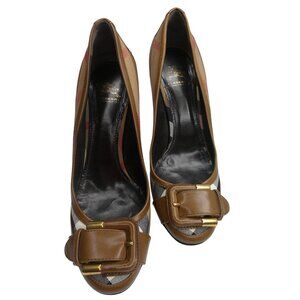 Burberry Women's Brown Heels Size 39.5 IT